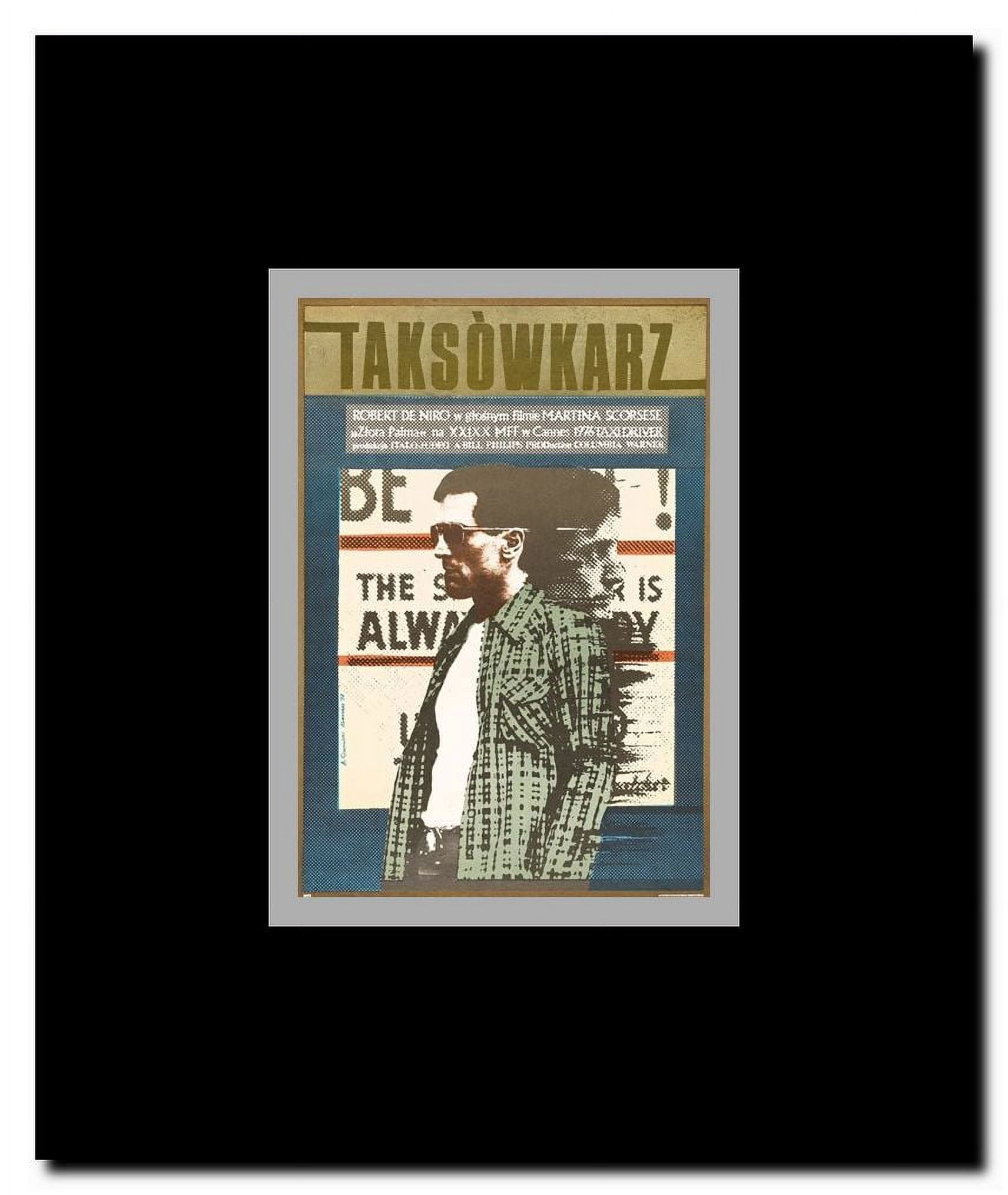 Taxi Driver Framed Movie Poster