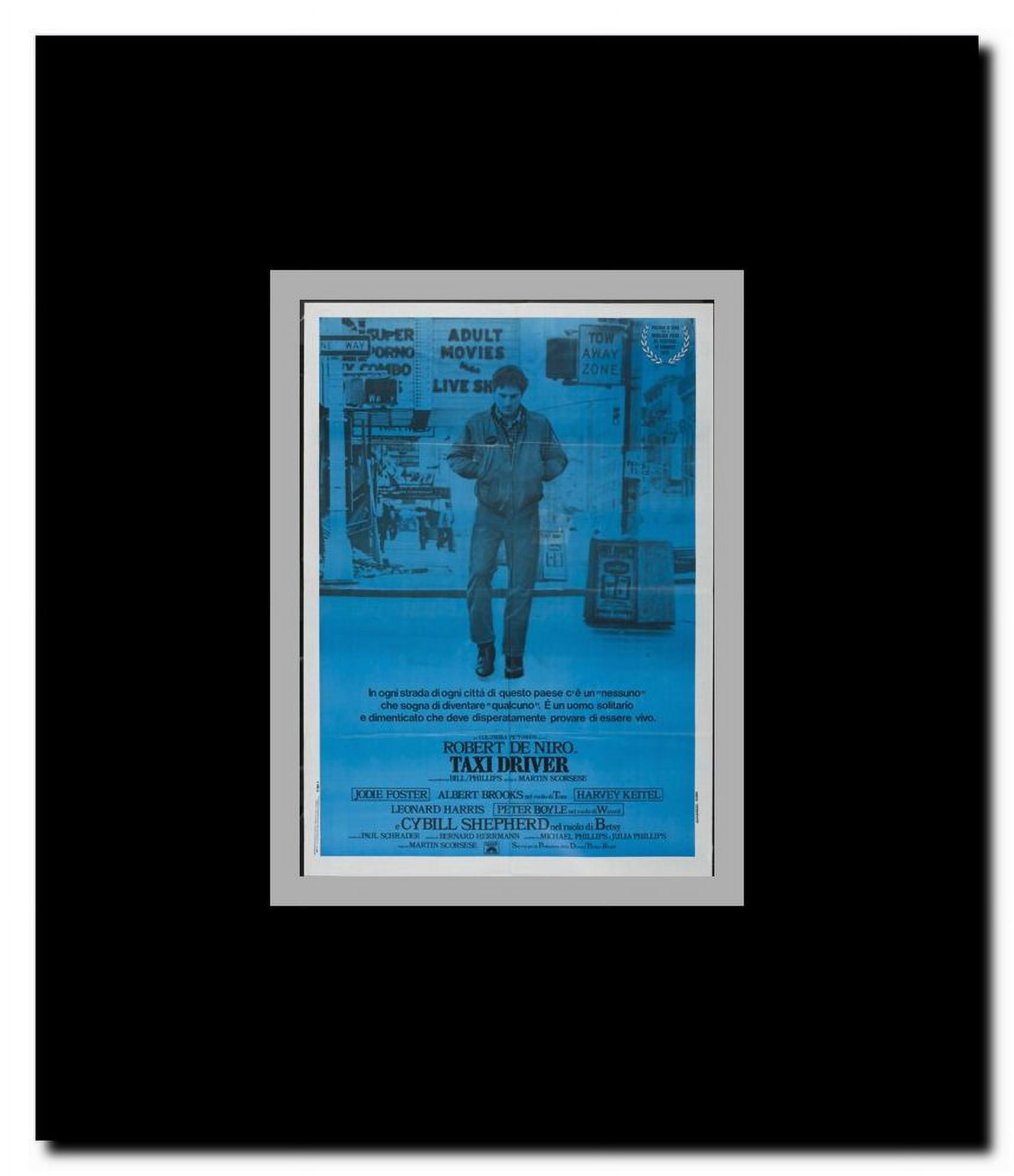 Taxi Driver Framed Movie Poster