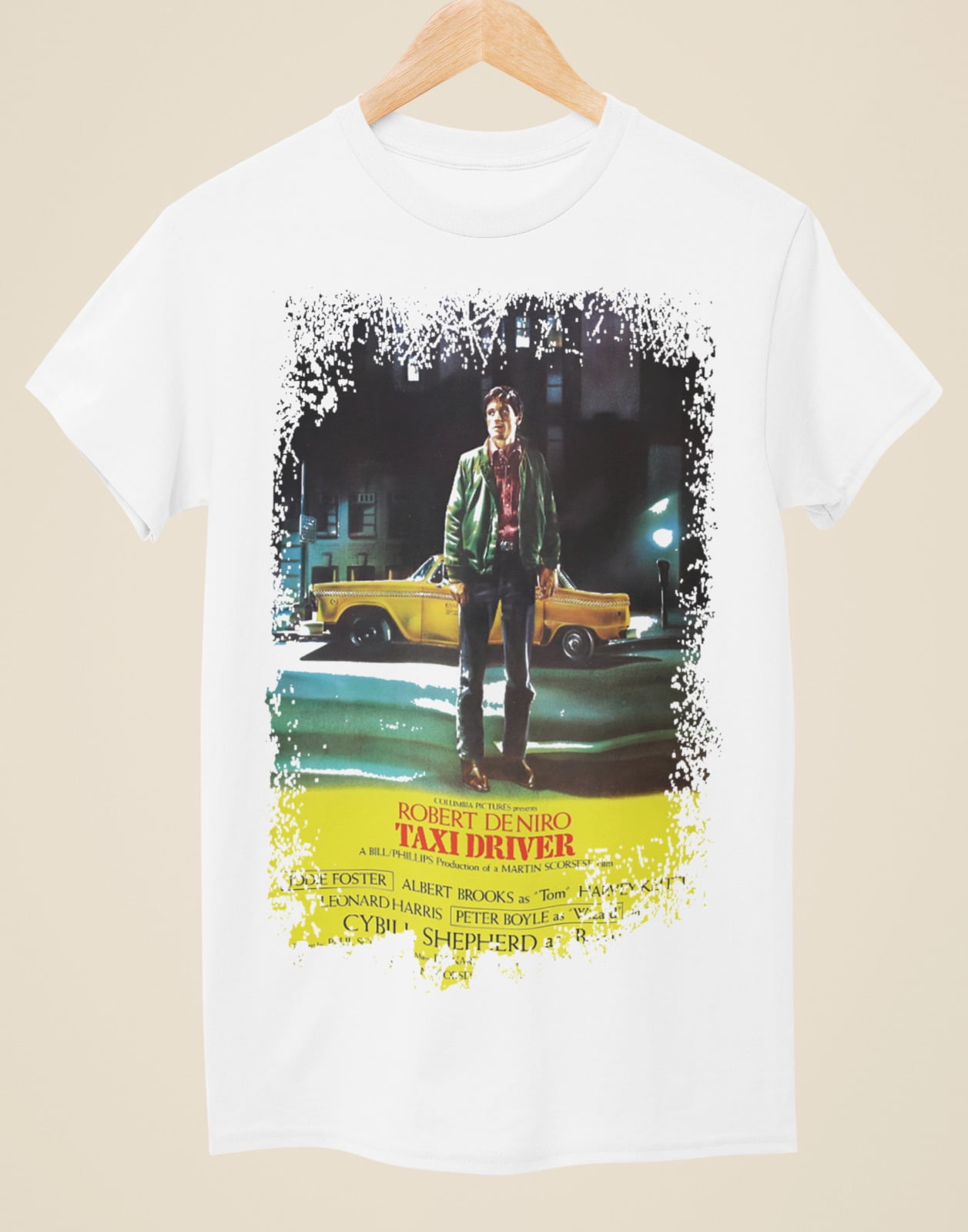 Taxi Driver - Movie Poster Inspired Unisex White T-Shirt - Walmart.com
