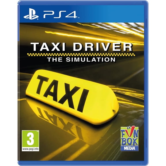 Taxi Driver The Simulator Video Game - PlayStation 4