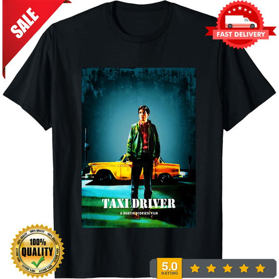 90s Inpired Bob Taxi Driver Tshirt Vintage Movie Robert Deniro Graphic Unisex Heavy ...