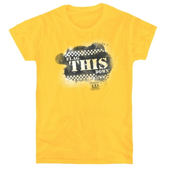 Taxi Flag This Women's T-Shirt Yellow