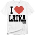 thumbnail image 1 of Taxi - I Heart Latka - Short Sleeve Shirt - Medium, 1 of 7