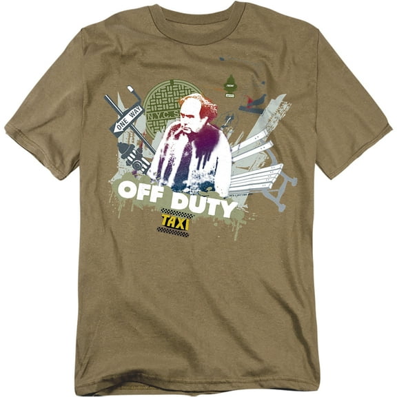 Taxi Off Duty Officially Licensed Adult T-Shirt XL