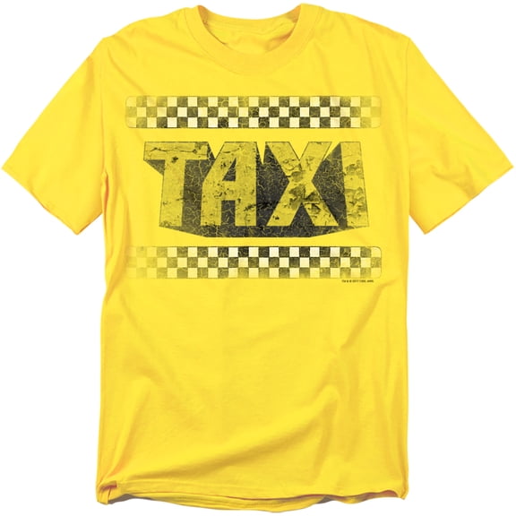 Taxi Run Down Taxi Officially Licensed Adult T-Shirt L