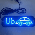 thumbnail image 1 of Taxi Sign Light LED USB Car Sign Lamp with Suction Cups Light Sign Blue, 1 of 3