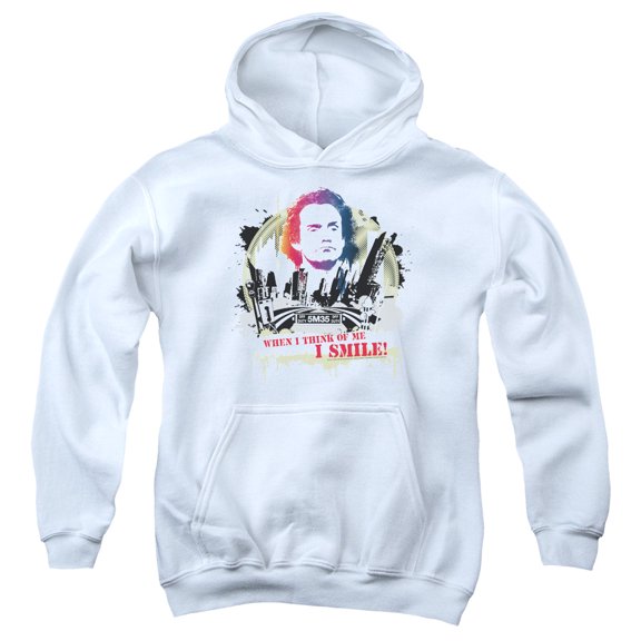 Taxi - Smiling Jim - Youth Hooded Sweatshirt - Medium
