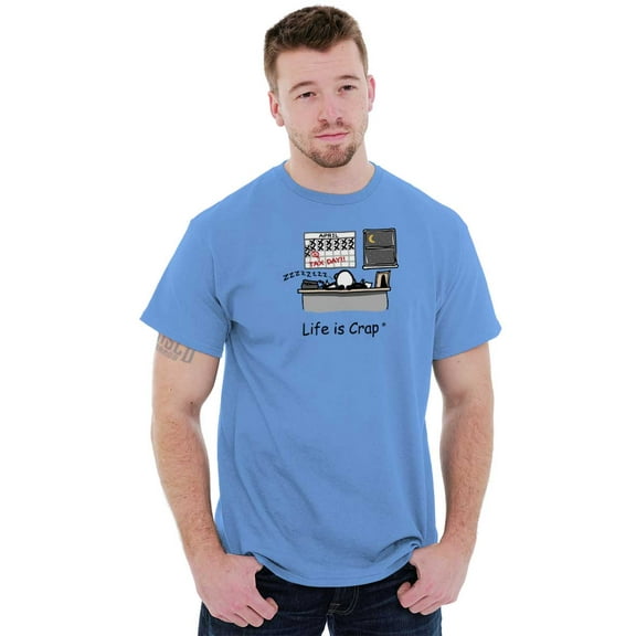 Taxing Calendar Tax Day Adult Money Men's Graphic T Shirt Tees Brisco Brands L
