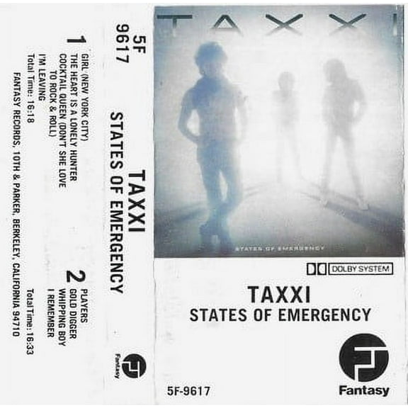 Taxxi States Of Emergency (Cassette)