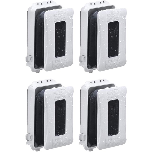 TayMac ML500W Single-Gang Horizontal/Vertical Mount Weatherproof ...