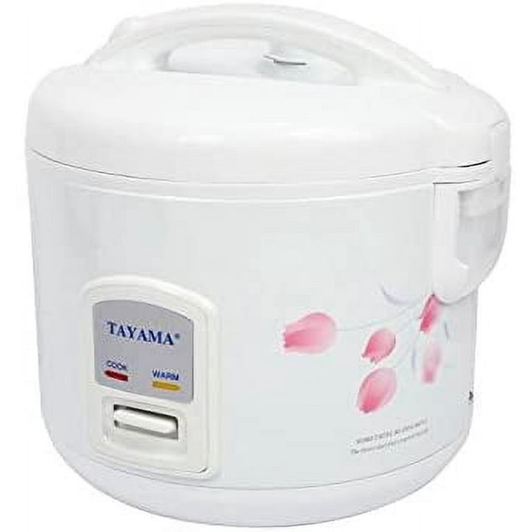 10-Cup White Rice Cooker with Steamer and Non-Stick Inner Pot 10-Cup White Rice Cooker with Steamer and Non-Stick Inner Pot