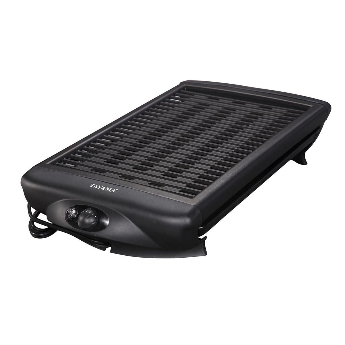 Extra Large Black Non-Stick Electric Grill with Aluminum Frame
