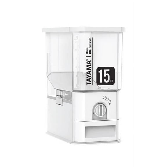 Tayama  33 lbs Capacity Rice Dispenser Grain Storage Container