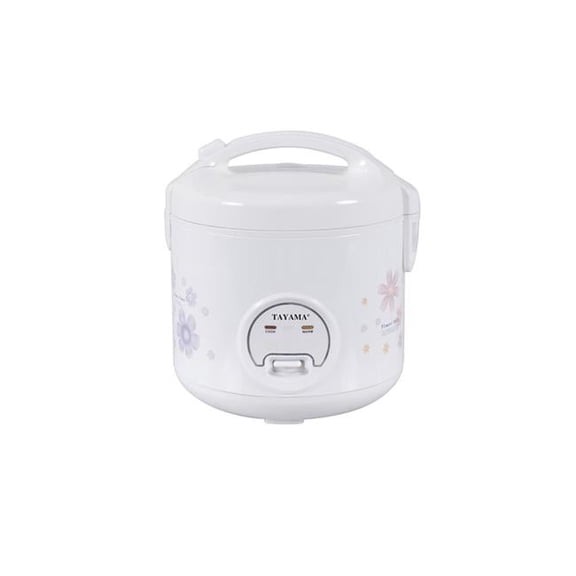 Tayama 5-Cup Electric Rice Cookers, White - Non Stick