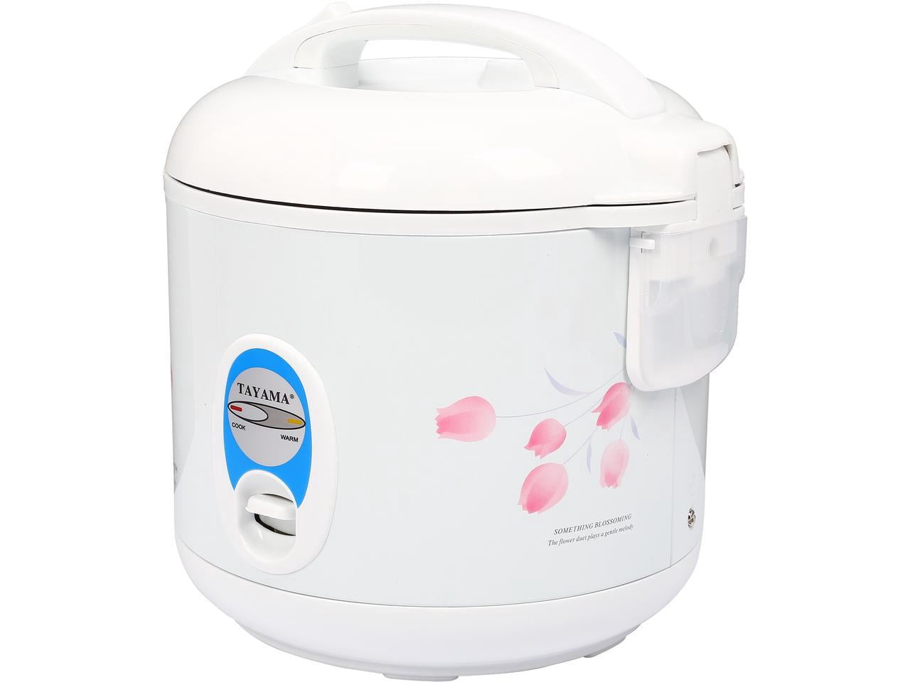 TAYAMA Automatic Rice Cooker & Food Steamer 8 Cup, White (TRC-08RS) - Yahoo  Shopping