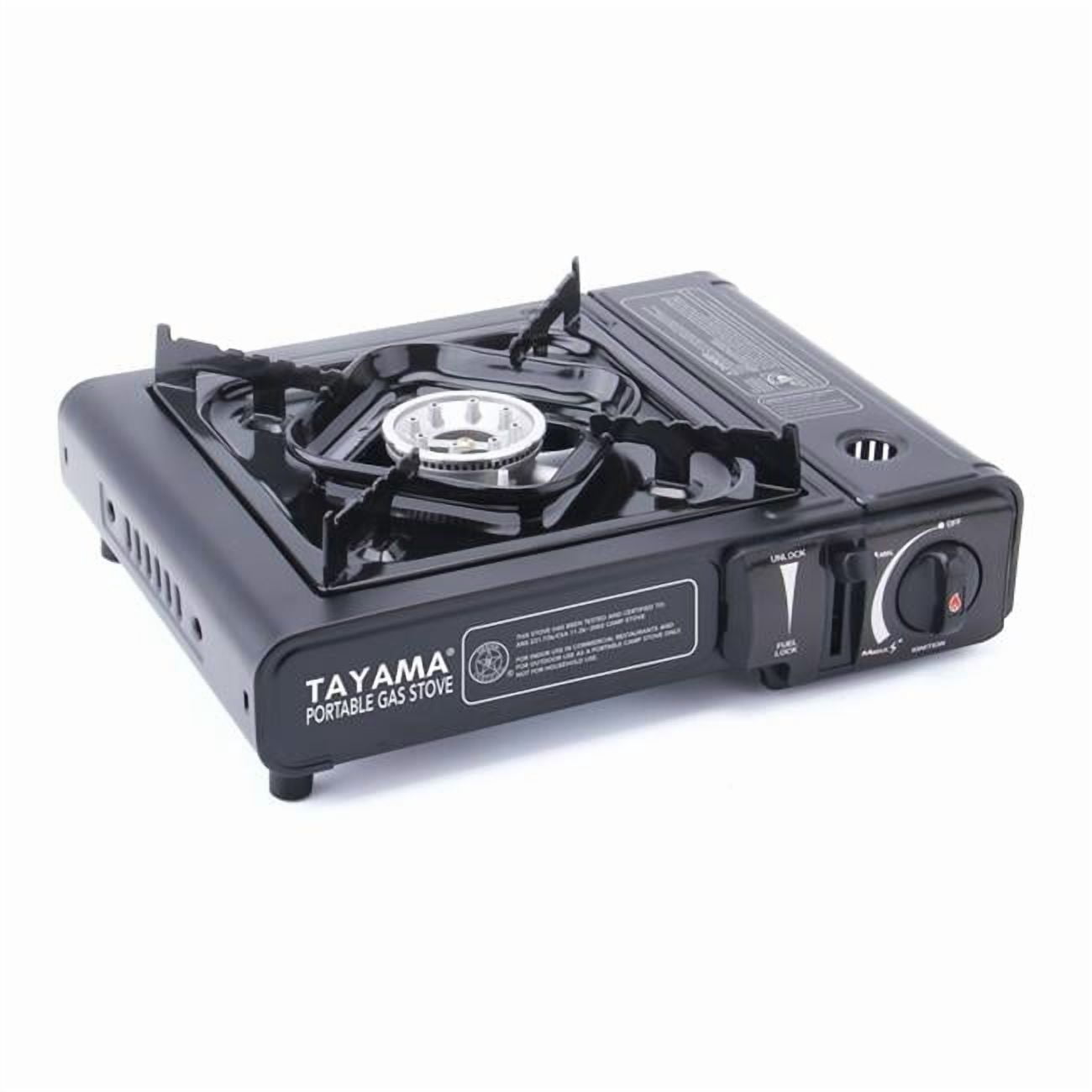 Tayama BDZ-155A Portable Gas Stove, 8000 BTU, Outdoor Use, Butane