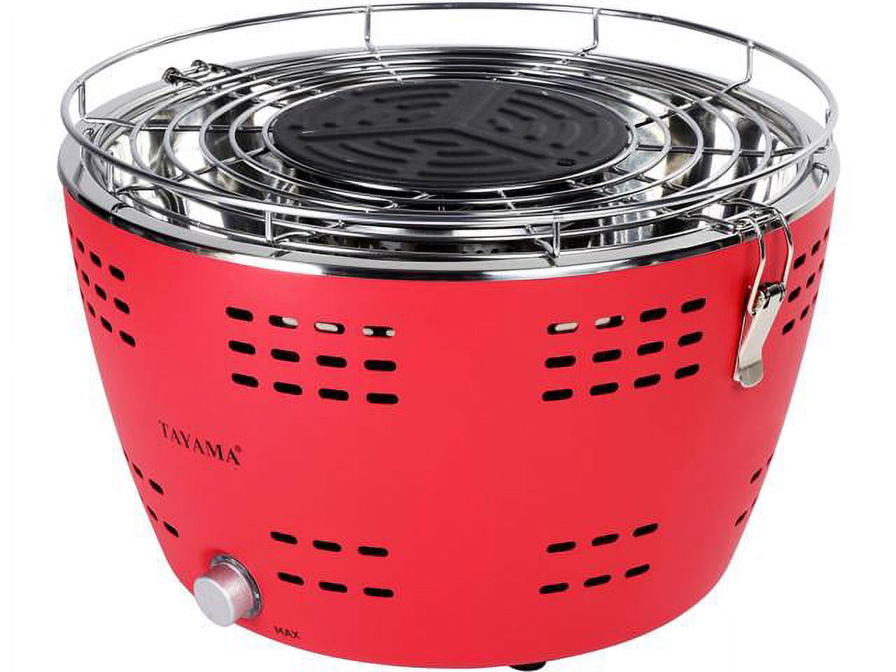 Tayama Portable Charcoal Grill in Red - image 1 of 8