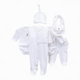 thumbnail image 1 of Taybagh Baby Girl Outfits Summer 6 Piece Newborn Girl Clothes Baby Cotton Set Going Home Outfit Clothes White 0-9 Months, 1 of 7