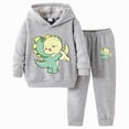 thumbnail image 1 of Taybagh Baby Girl Outfits Top Hooded Fall Loose Fit Pants Set Girls Winter Outfits Play Active Outdoor Wear, 1 of 7