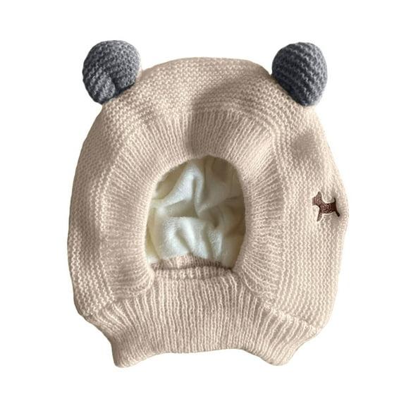 Taybagh Kids Winter Hat Double Ear Baby Hat Solid Color Cute Boys Girls Warm Hat Cute Soft
