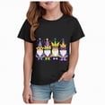 thumbnail image 1 of Taybagh Short Sleeve T Shirts for Girls Carnival Print Top Clothes for Girls 10-12 Summer Kids Bright Graphics Shirt Party, 1 of 4