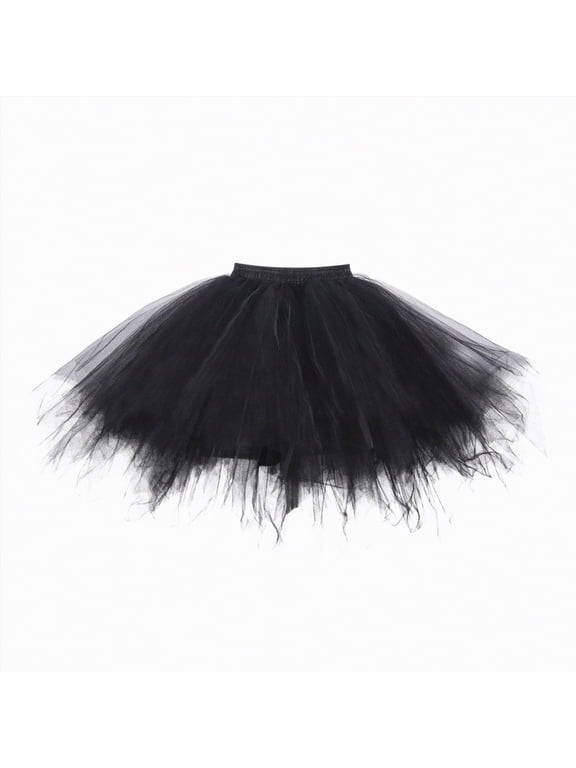 Tutu Skirt for Girls Dance Skirt with Layered Ruffle Girl Plus Size Skirts 10/12 Cute Leisure Soft Daily Wear