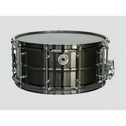 Taye  14 x 6.5 in. MetalWorks Brushed Black Nickel Brass Drum