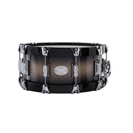 Taye 14 x 6 in. Studiobirch Woodhoop Snare Drum, Natural Black Burst & Black