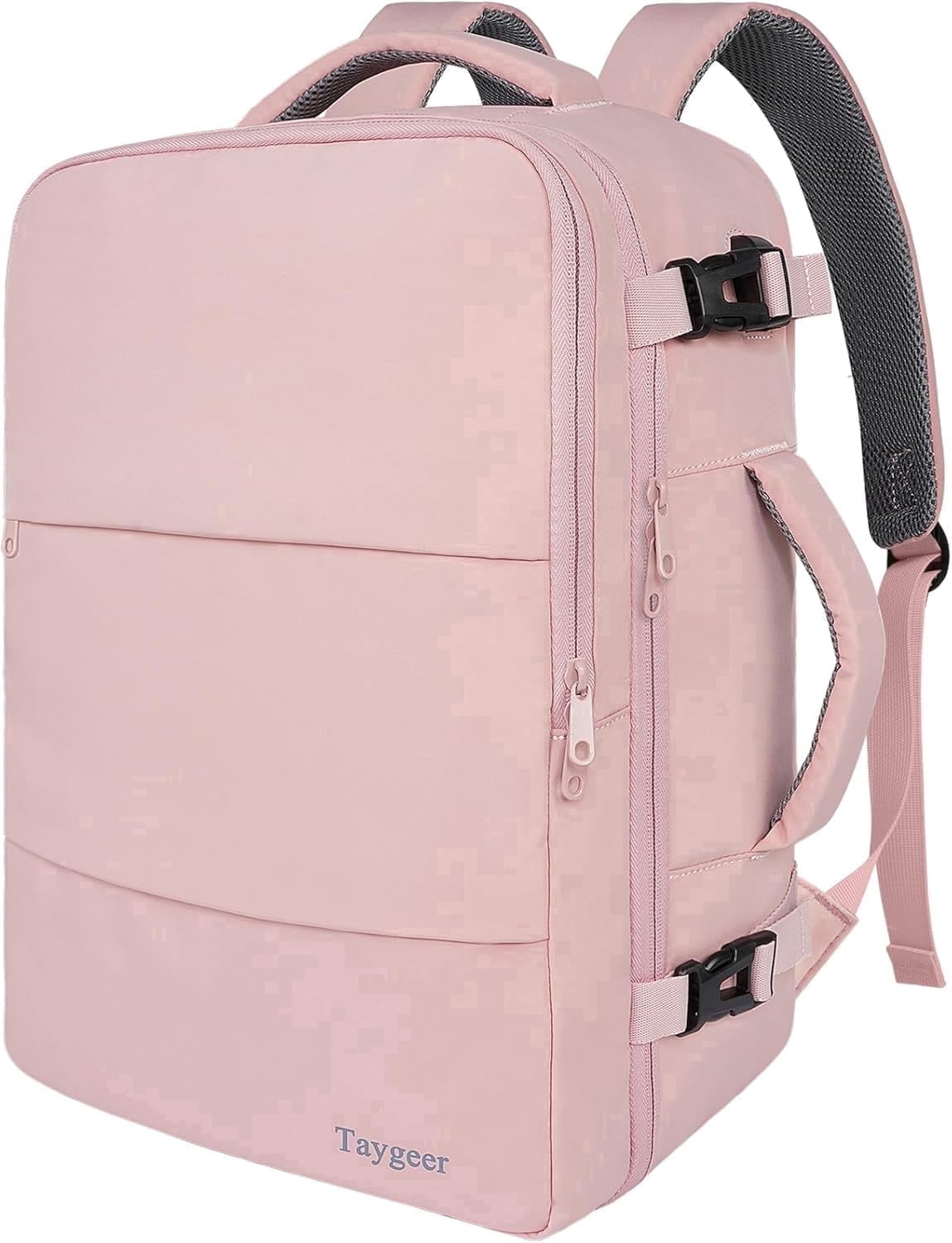 Taygeer Travel Backpack for Women, Carry on Big Bag , TSA 15.6in Laptop Bag Pink