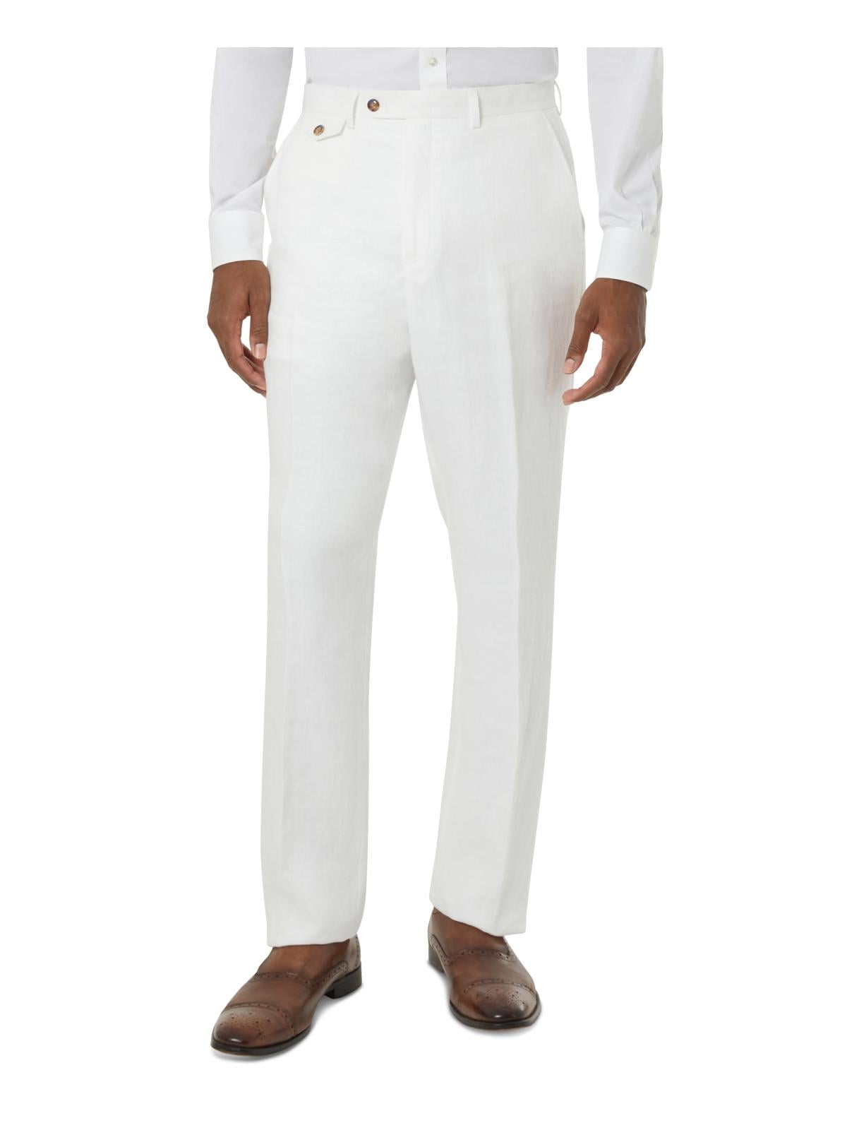 Tayion By Montee Holland Mens Linen Classic Fit Suit Pants - Walmart.com
