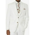 thumbnail image 1 of Tayion Collection Mens Linen Two Button Blazer Jacket, White, 42 Regular, 1 of 2