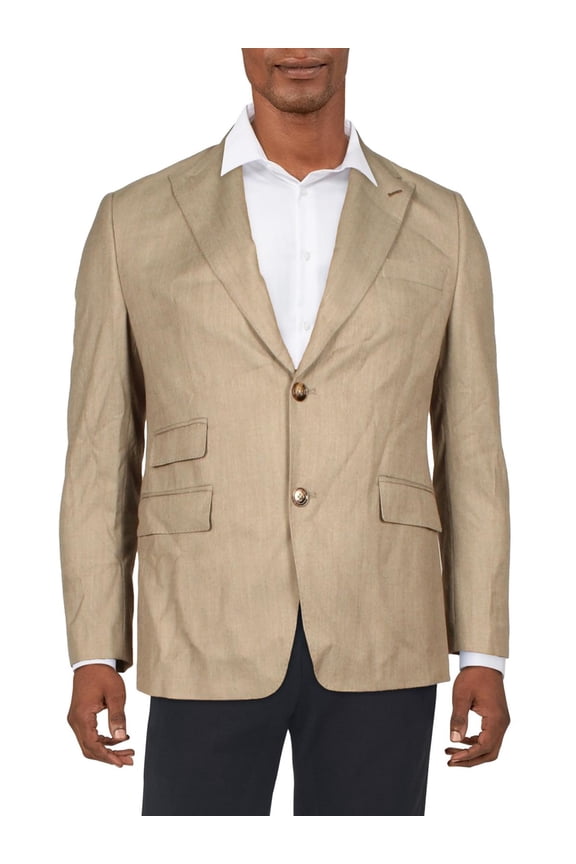 Mens Wool Blend Classic Fit Suit Jacket