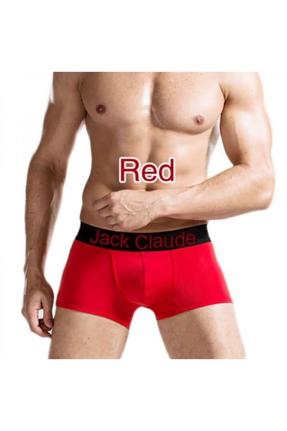 9 Colors Mens Ice Silk Boxer Briefs Shorts Bulge Pouch Underwear