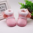 thumbnail image 1 of Taykoo Baby Girl Cotton Boots Casual Shoes First Walkers Newborn Cute Non-slip Soft Sole Shoe, 1 of 4