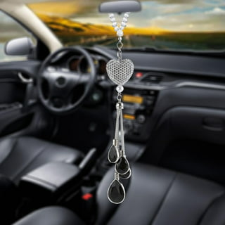 OBOSOE Bling Car Mirror Hanging Accessories for Women&Men, Car Mirror  Accessories, Cute Bling Car Decoration Accessories for Auto Car Interior