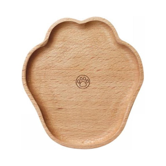 Taykoo Cute Cartoon Bear Paw Coaster Wooden Coasters Milk Tea Coffee Cup Mat