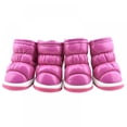 thumbnail image 1 of Taykoo Dog Boots 4 Pcs,Waterproof Dog Shoes,Outdoor Dog Snow Boots,Dog Booties ,Rugged & Anti-Slip Sole, 1 of 5