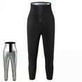 thumbnail image 1 of Taykoo Sauna Sweat Pants for Women High Waist Slimming Compression Thermo Exercise Body Thighs Shaper, 1 of 8