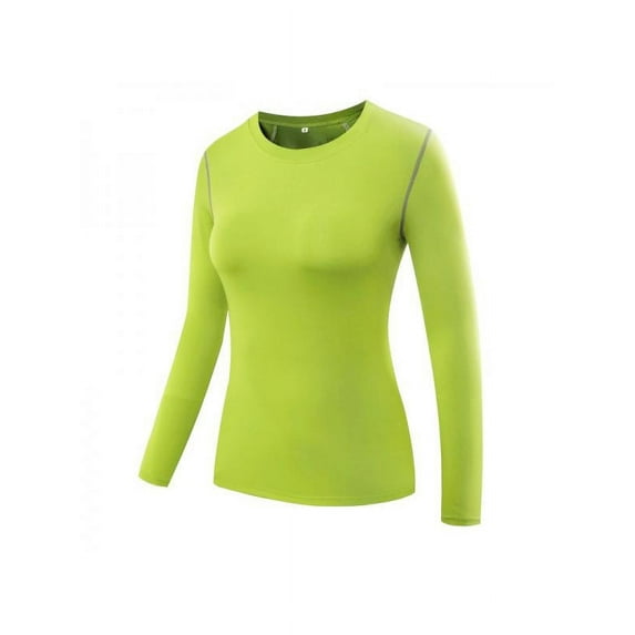 Taykoo Women Compression Long Sleeve Yoga Tight Workout Tee Tops