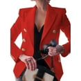 thumbnail image 1 of Taykoo Womens Casual Pocketed Office Blazers Draped Open Front Cardigans Jacket Work Suit, 1 of 6