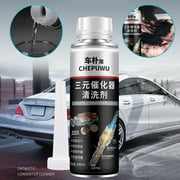 Taylongift Christmas Valentine's Day And Exhaust System Cleaner High Mileage,Car Three-Way Catalytic Converter Cleaner,Engine Booster Cleaner,Carbon Deposit Removing Agent,Safe For Gasol（250ML