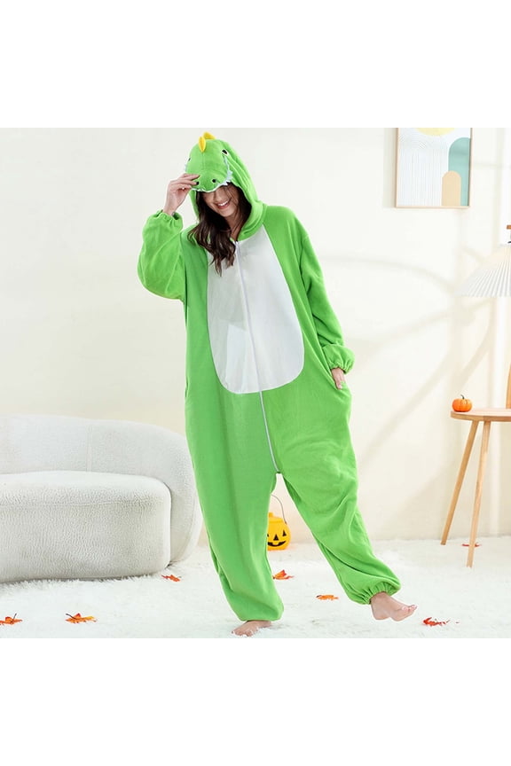 Adult Fall and Winter Onesie Causal Fall and Winter Design Family Matching Homewear Cozy Pajamas Sleepwear