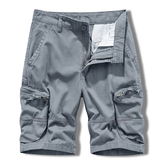 Taylonsss Clearance Men's Plus Size Cargo Shorts Multi-Pockets Relaxed Summer Beach Shorts Pants