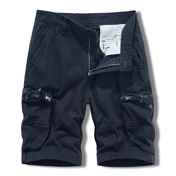 Taylonsss Clearance Men's Plus Size Cargo Shorts Multi-Pockets Relaxed Summer Beach Shorts Pants