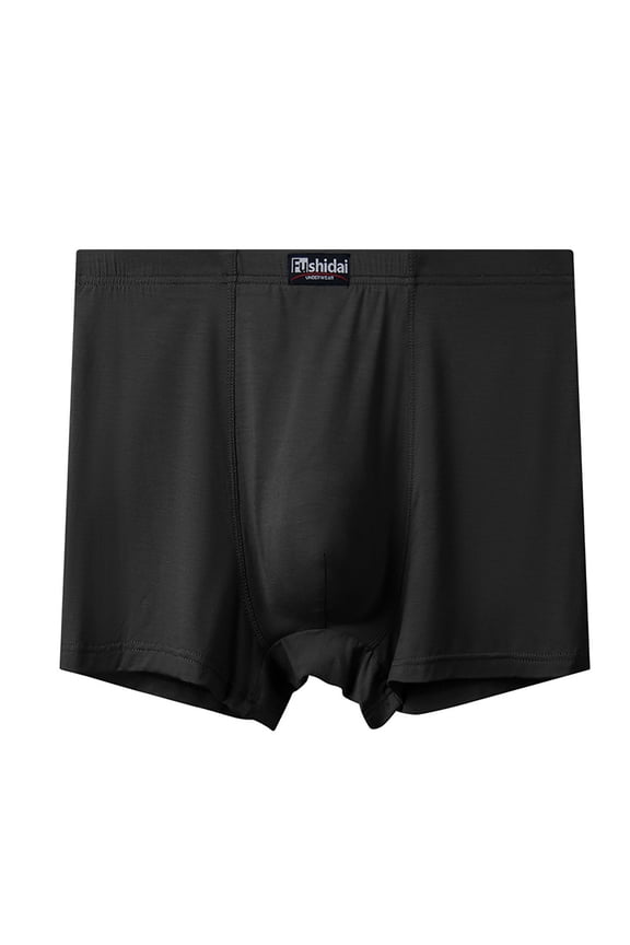Clearance Men's Plus-Size Seamless Breathable Boxers
