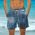thumbnail image 1 of Taylonsss Clearance Men's Summer Loose Beach Shorts Pocket Swimming Pants, 1 of 6