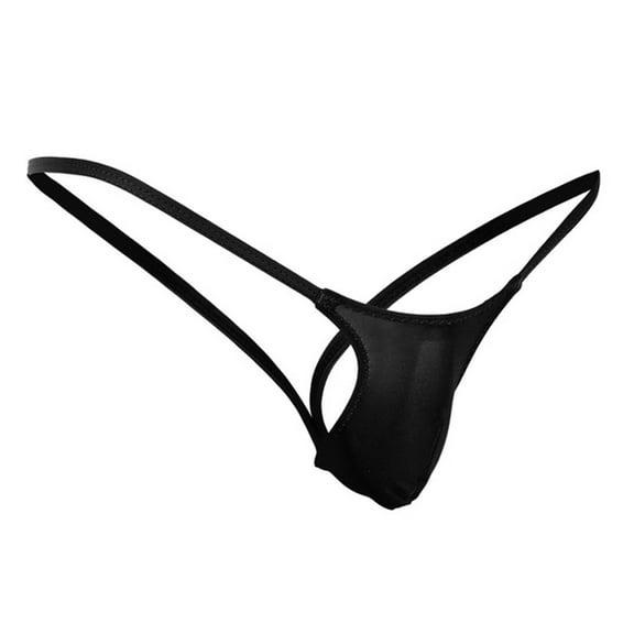 Taylonsss Clearance Open Back Mens Underpants Low Briefs G-string Thong Underwear