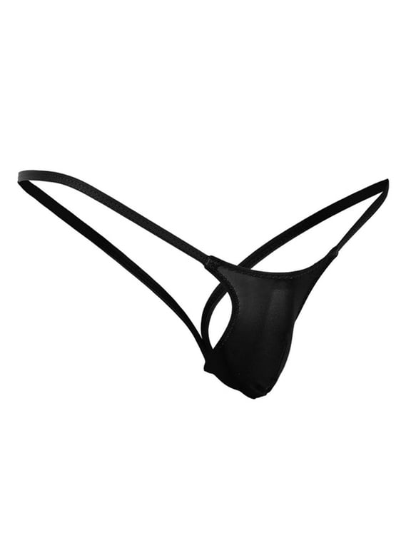 Clearance Open Back Mens Underpants Low Briefs G-string Thong Underwear