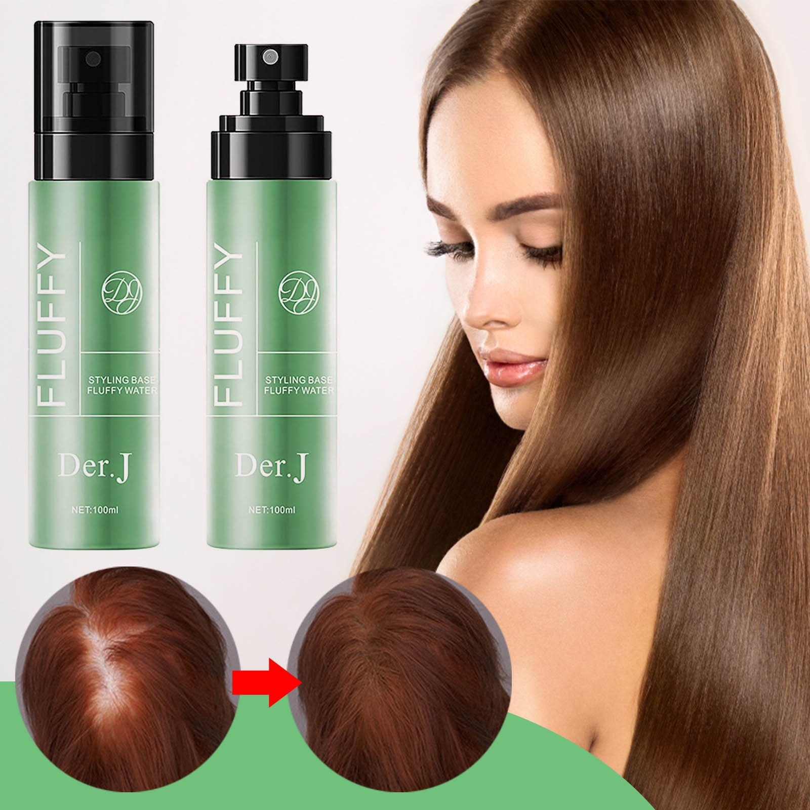 Taylonsss Clearance Spray Of Water Fluffing Liquid To Increase The