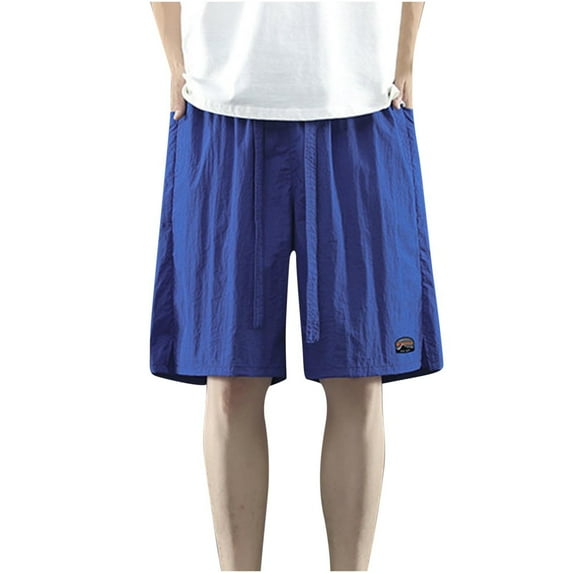 Taylonsss Clearance Summer Men's Ice Silk Quick Drying Shorts Men's Summer Casual Sports Capris